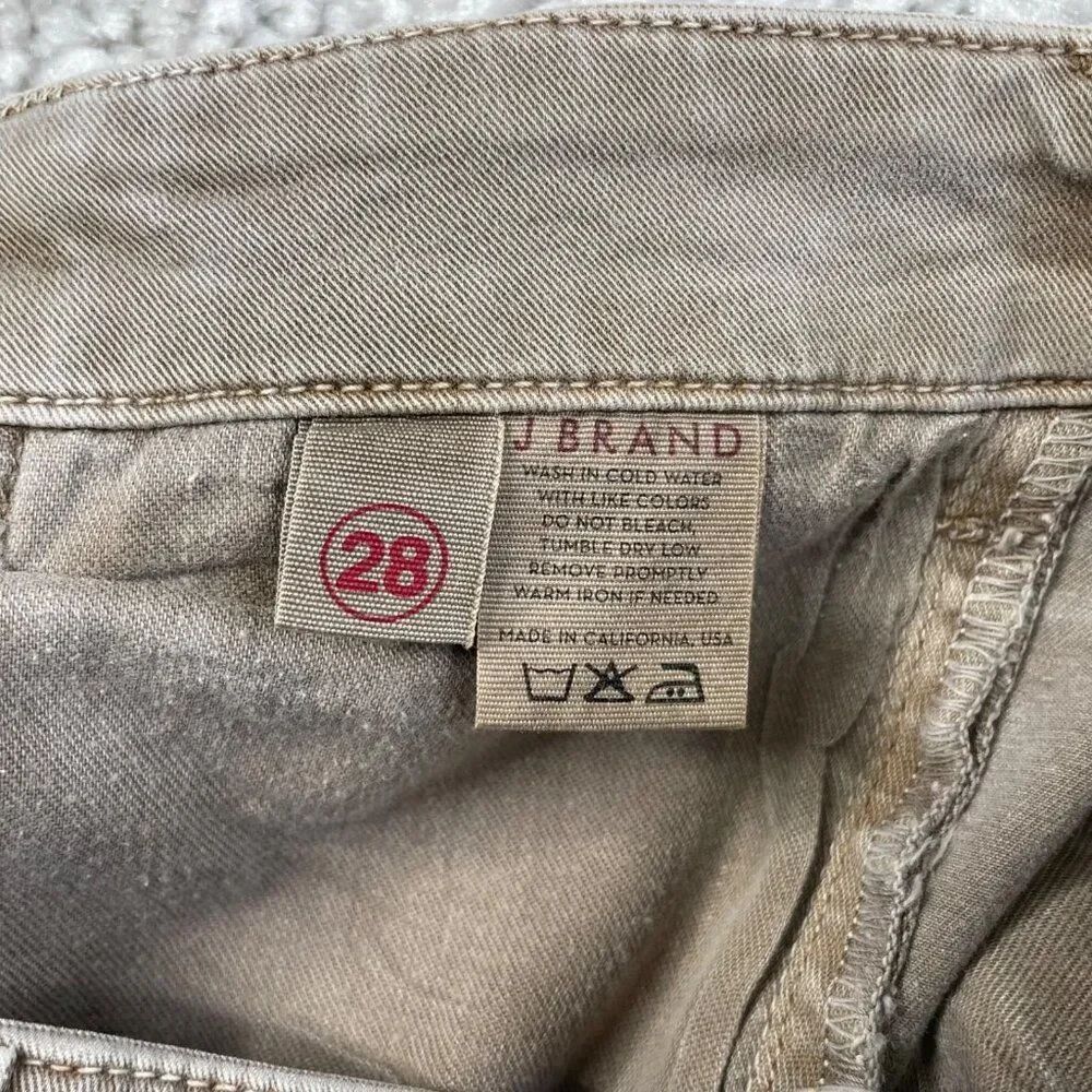 J Brand Houlihan Vintage Sahara Cargo Skinny Ankle Zip Pants Womens 28 - Picture 6 of 10